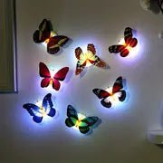 6 PCS ,LED Butterfly Night Light Pack Of (6 Pcs)