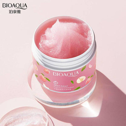 BIOAQUA Peach Exfoliating Gel – Face & Body Care 140G